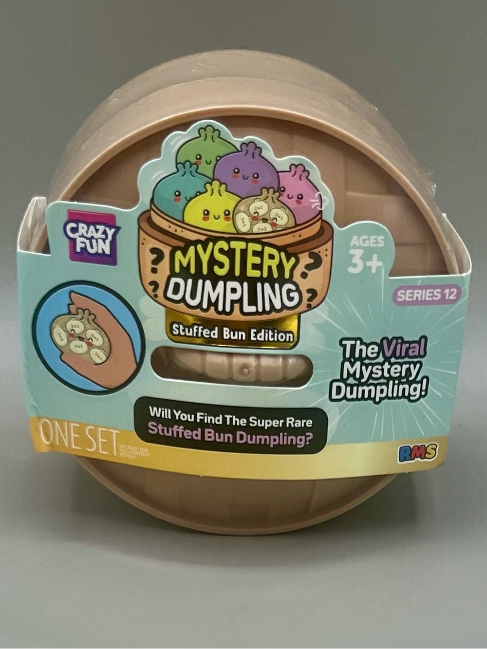 RMS Crazy Fun 🤩  ~ STUFFED BUN EDITION Mystery Dumpling Squishy Series 12 NEW✨